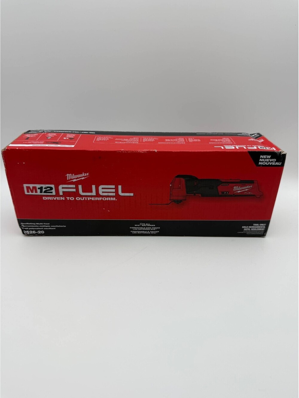 New Sealed Milwaukee 2526-20 M12 12V Oscillating Multi-Tool Only